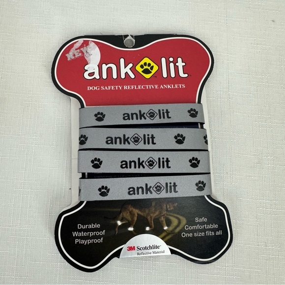 Lot of 4 Reflective Arcadia Trail Small Raincoat Vibrant Life Leash & Anklit NEW - Picture 7 of 12